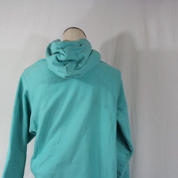 Champion Men's Reverse Weave Light Blue color Hoodie Size Small Spell out - Picture 6 of 7